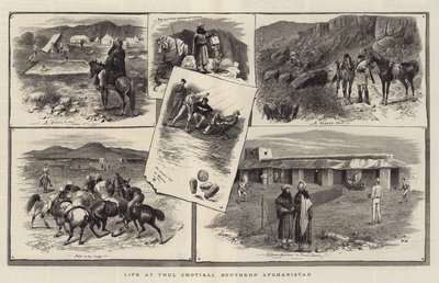 Leven in Thul Chotiali, Zuid-Afghanistan door William Ralston